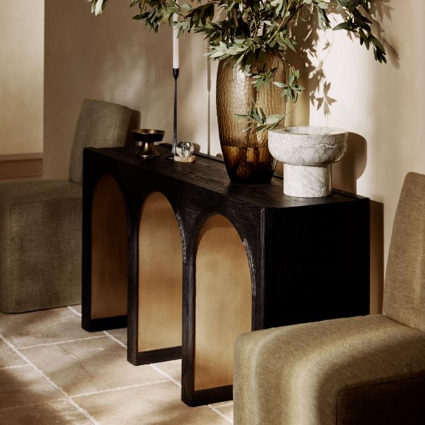 Arhaus sofa table hotsell