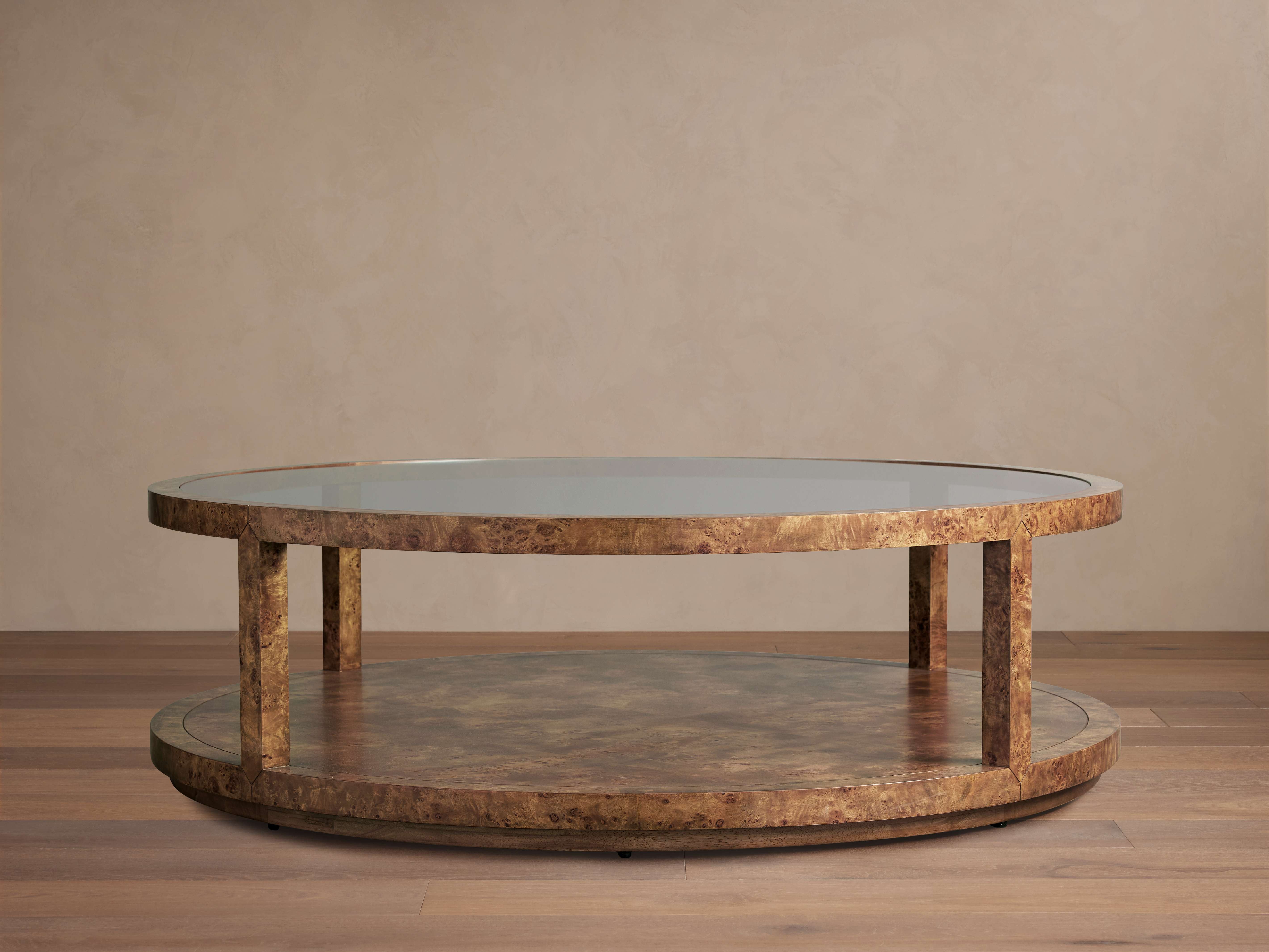 Arhaus Round Coffee Table