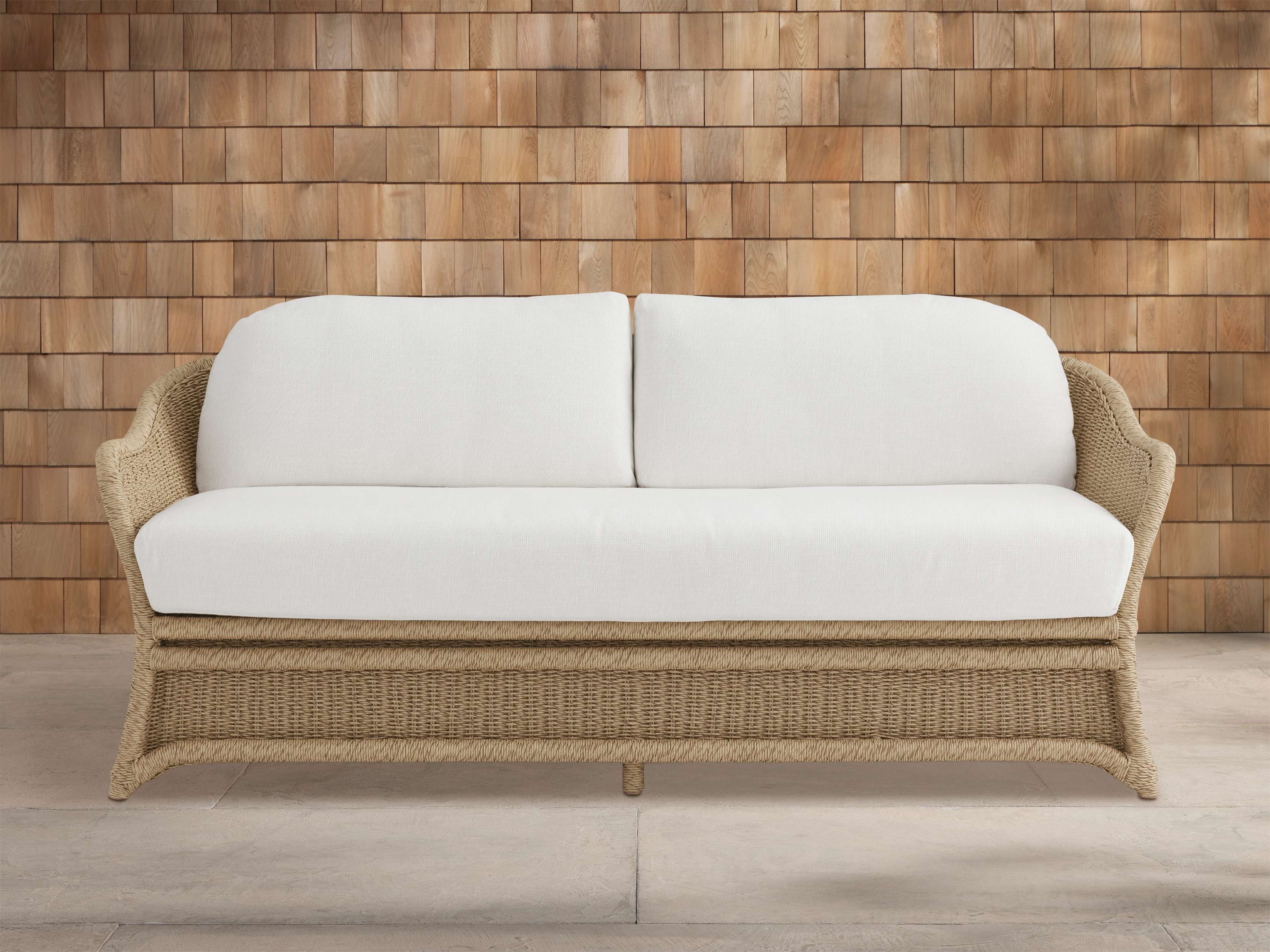 Fowler Outdoor Sofa in Eden Snow