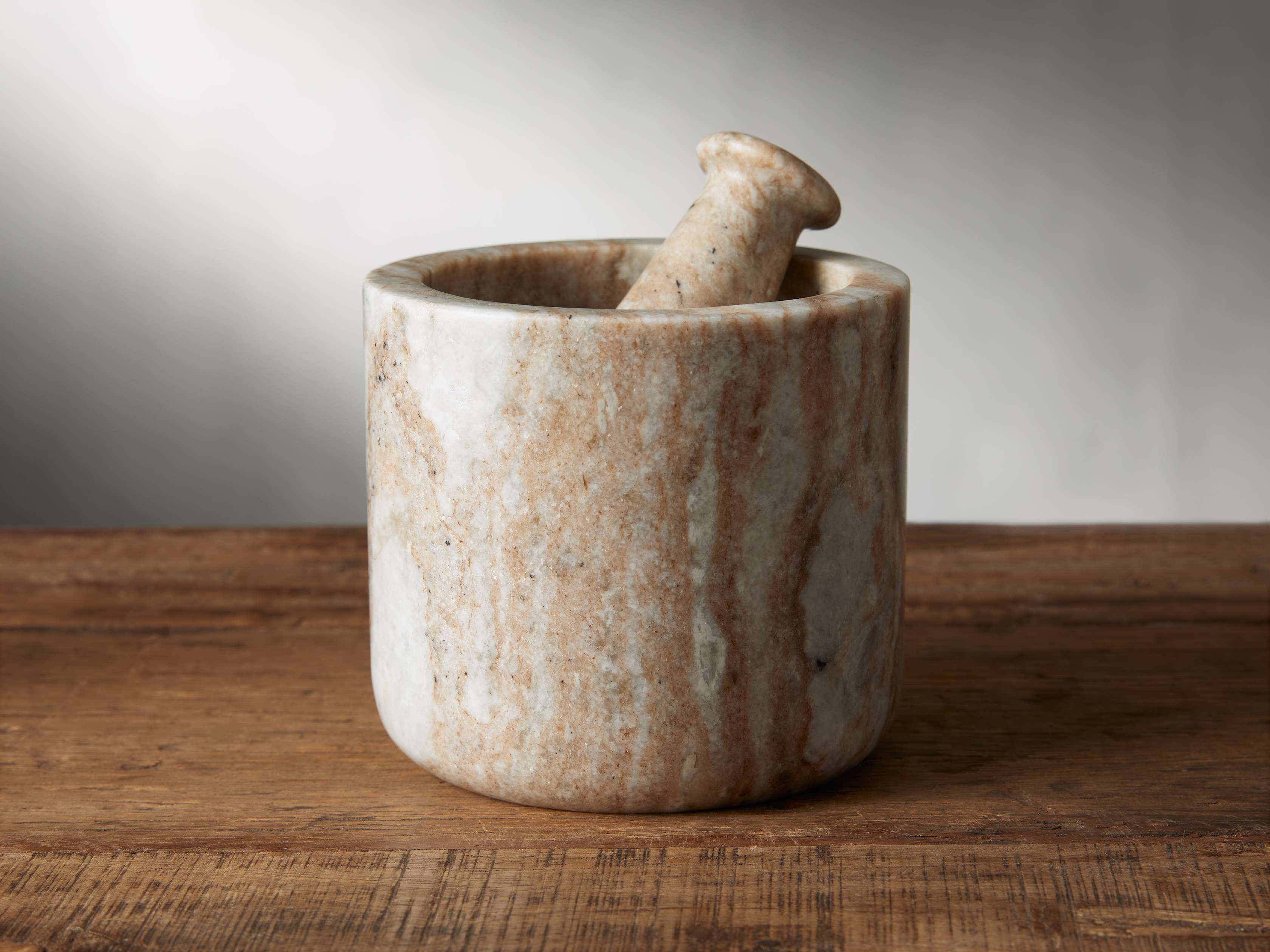 Aster Mortar & Pestle in Toronto Brown Arhaus