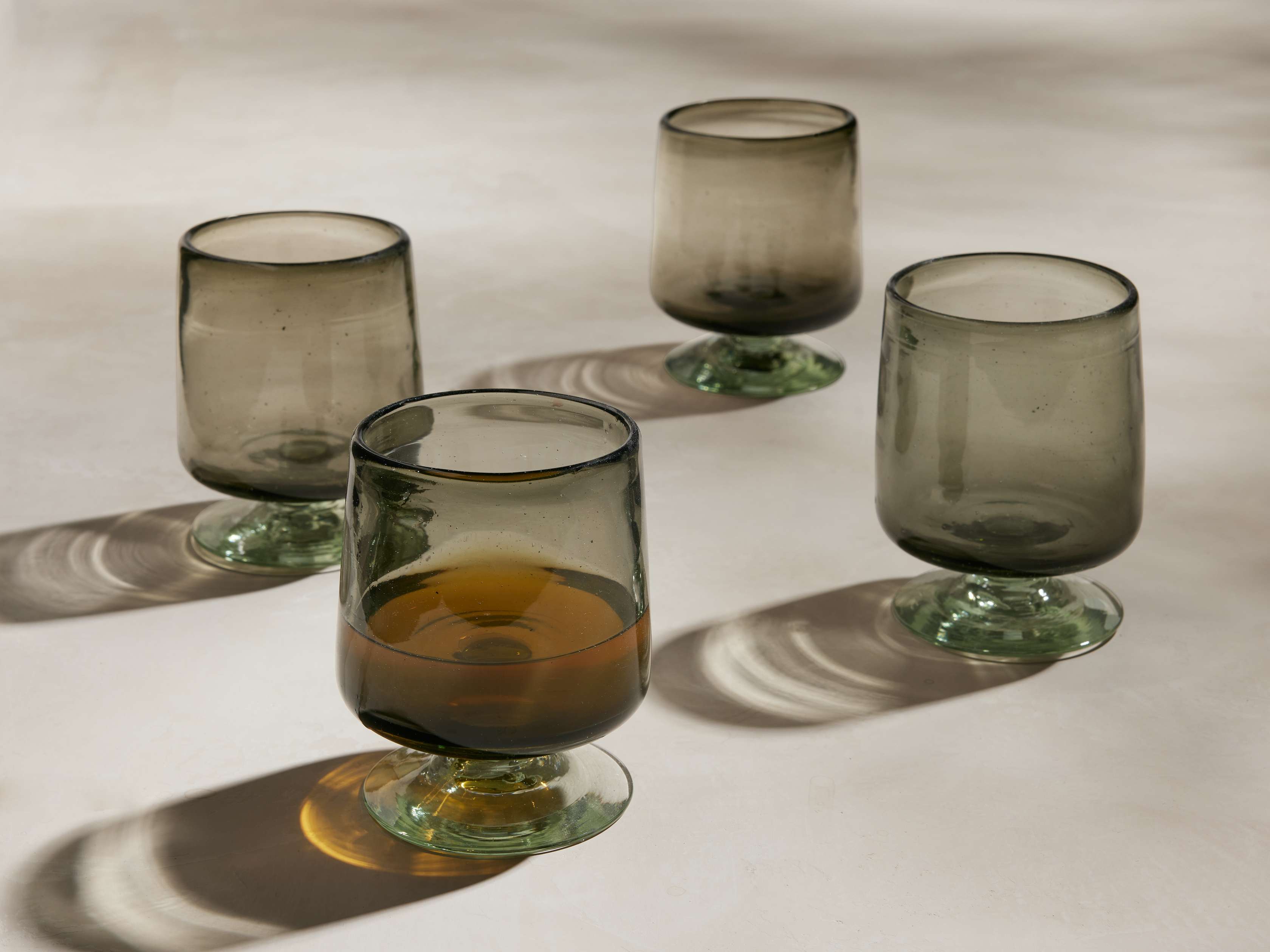 60s drinking glasses Paloma Double Old-Fashioned Glasses (Set of 4) – Arhaus