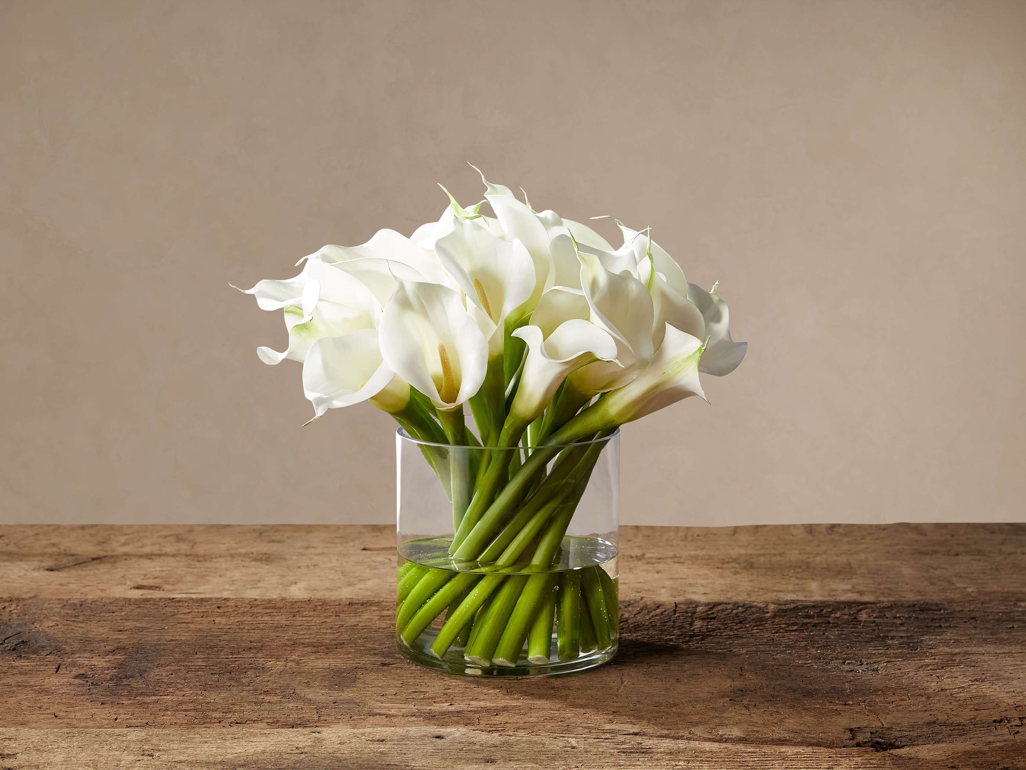 Faux Calla Lily in Vase