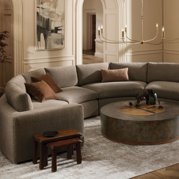 Curved Sectionals