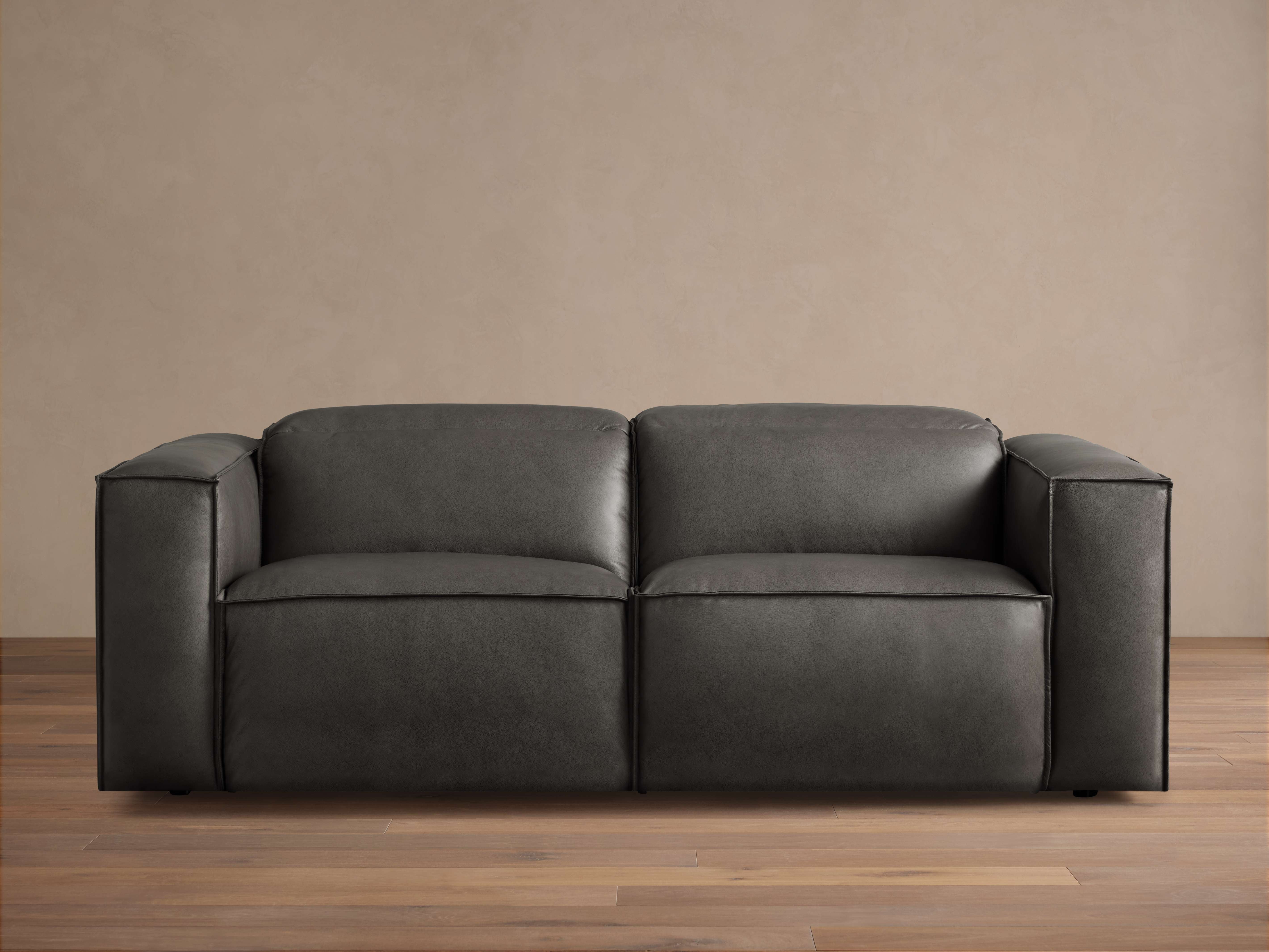 Coburn Leather Two-Piece Motion Sofa