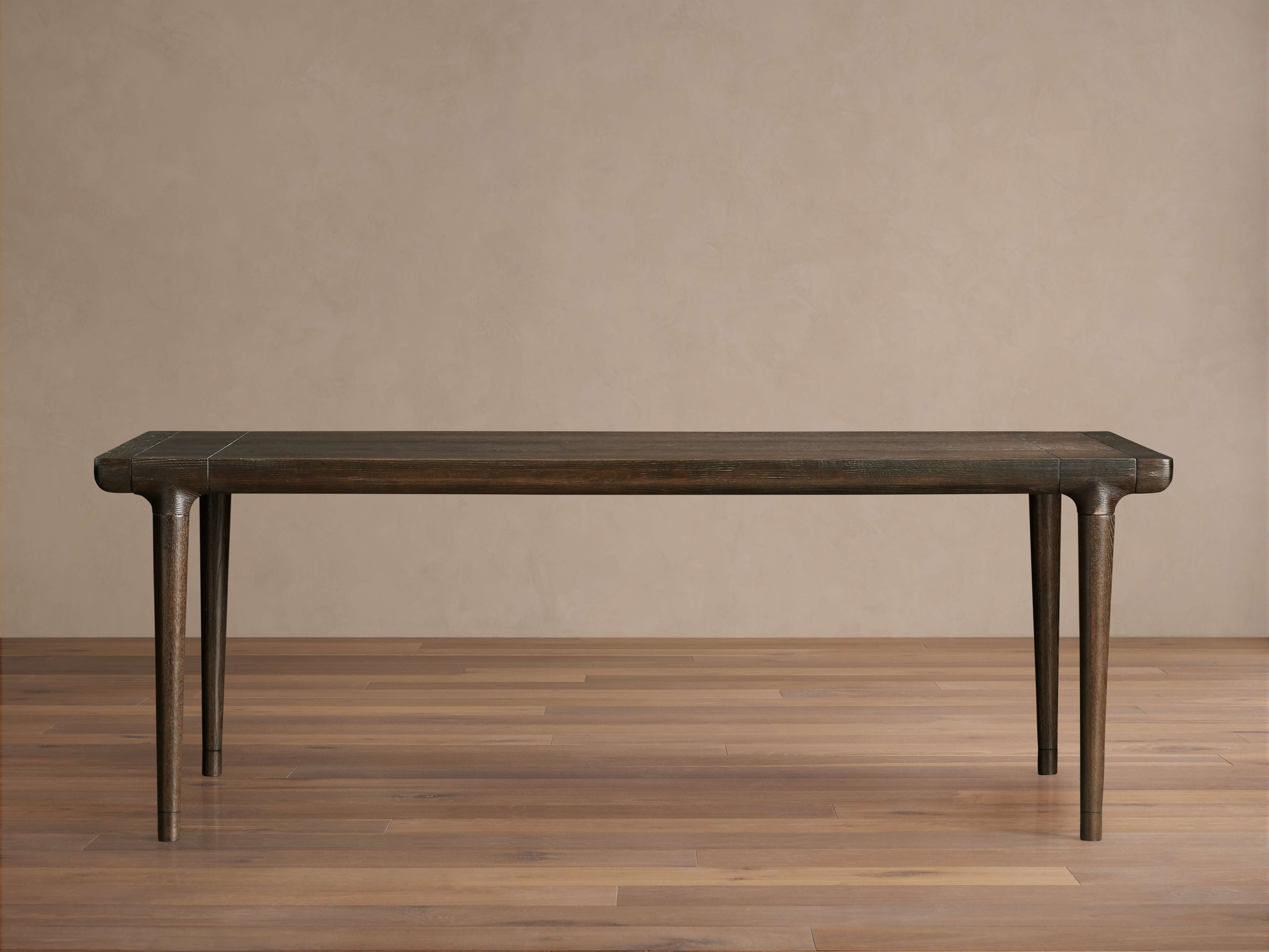 Eletta Dining Table - Solid Oak Wood | Artisan Crafted
