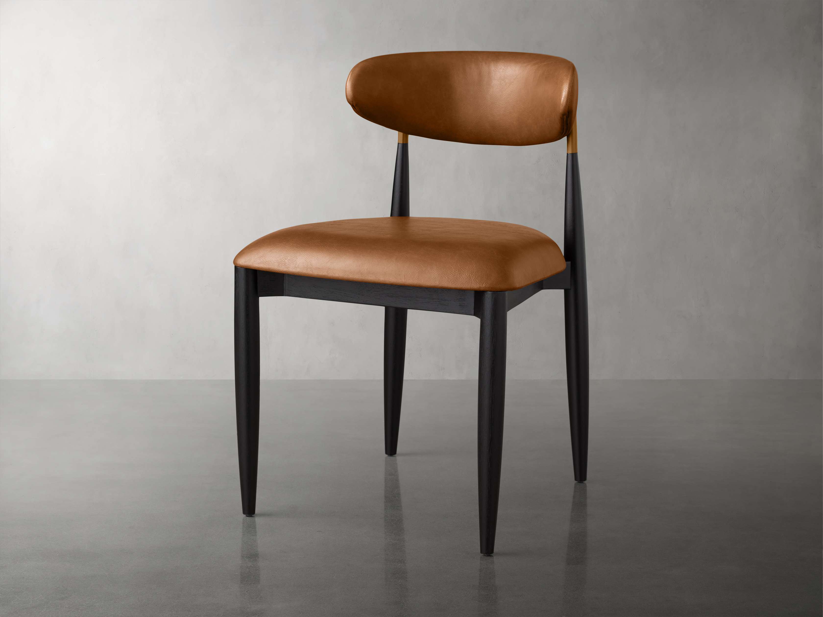 Jagger Faux Leather Dining Side Chair - Stylish & Durable