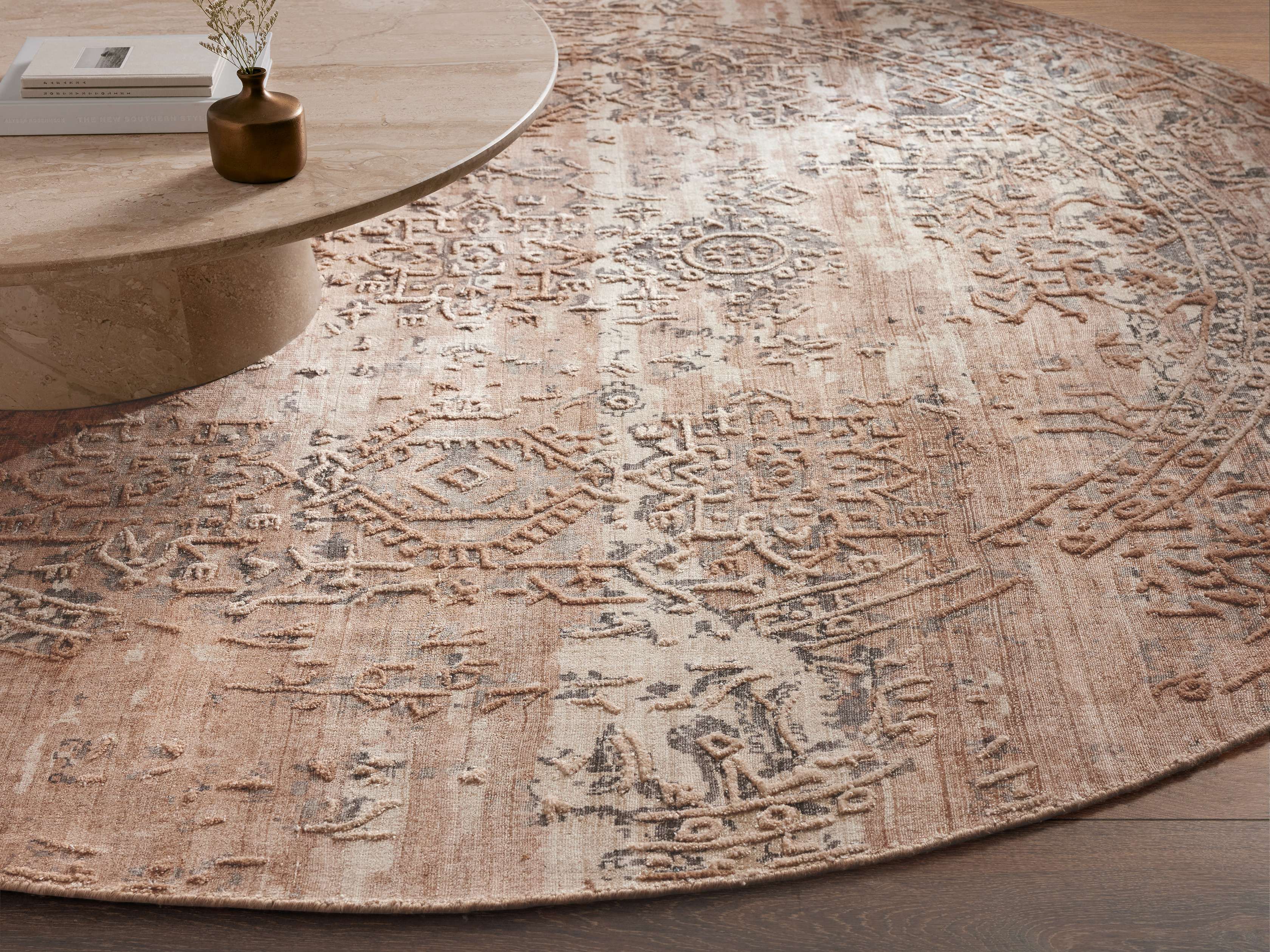 Harlowe Round Rug - Stylish & Durable Floor Decor