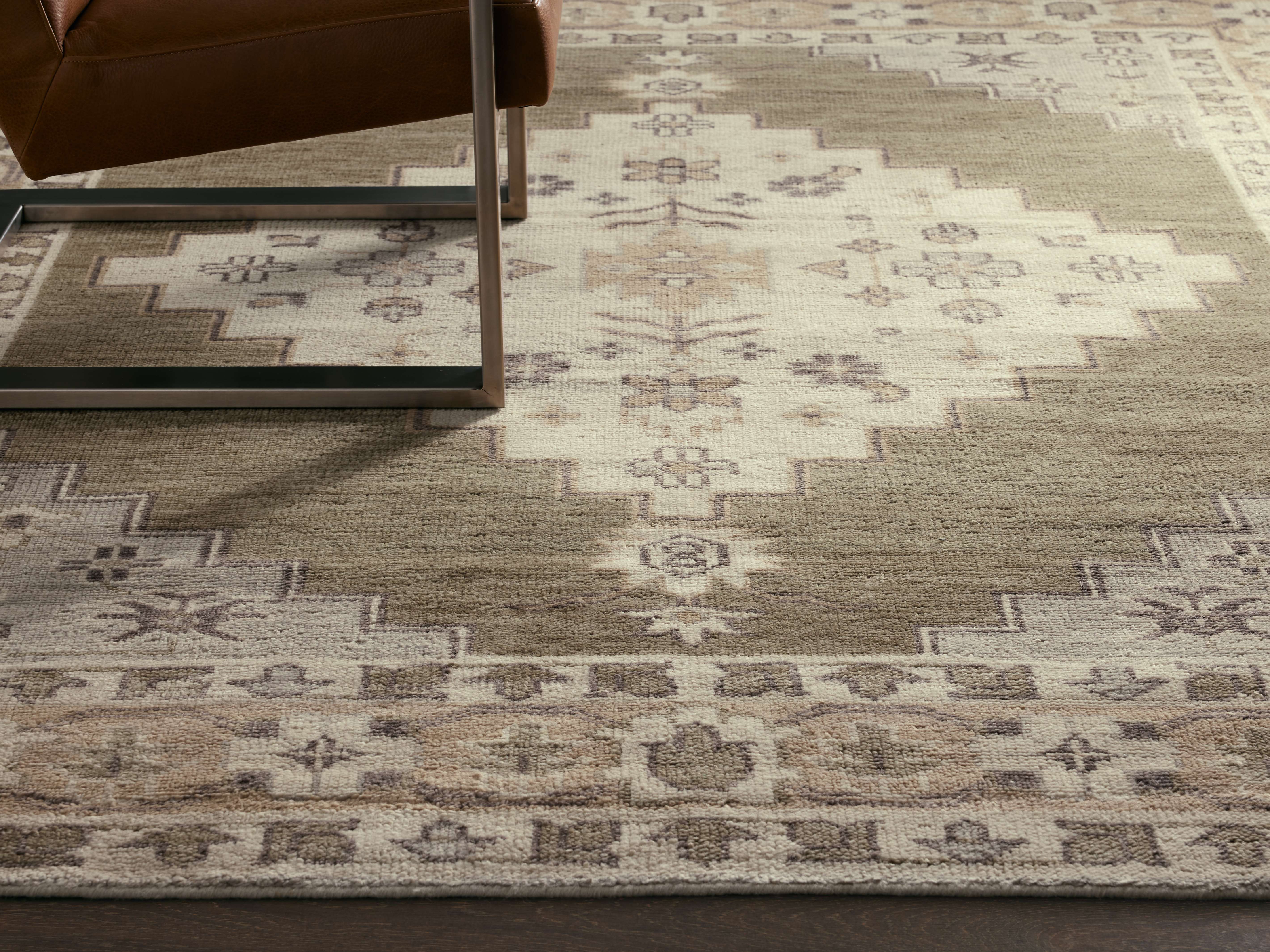 Ezra Hand-Knotted Rug - Unique & Durable Design