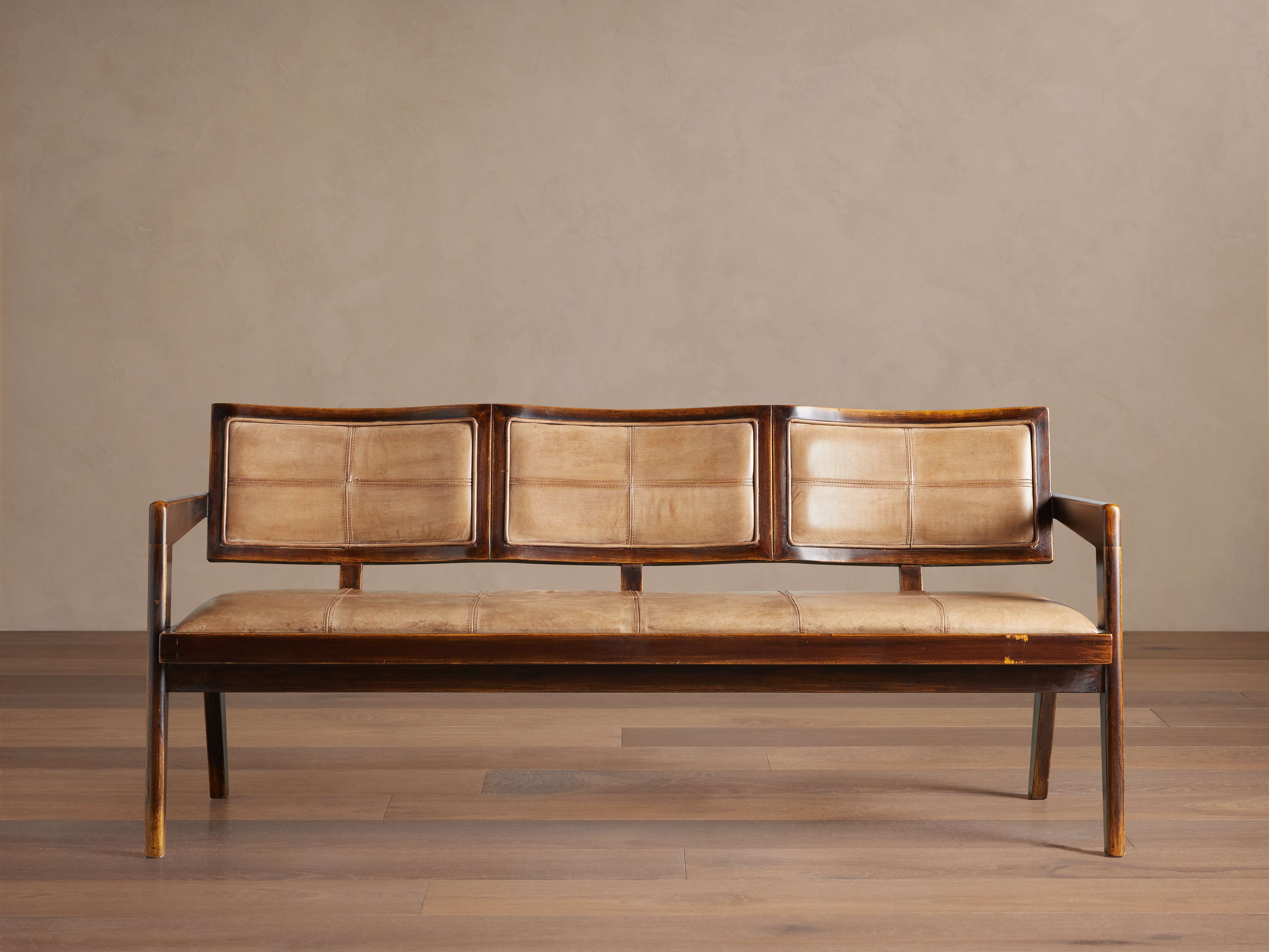 Tyson Natural Wood Bench | Stylish & Durable | Arhaus