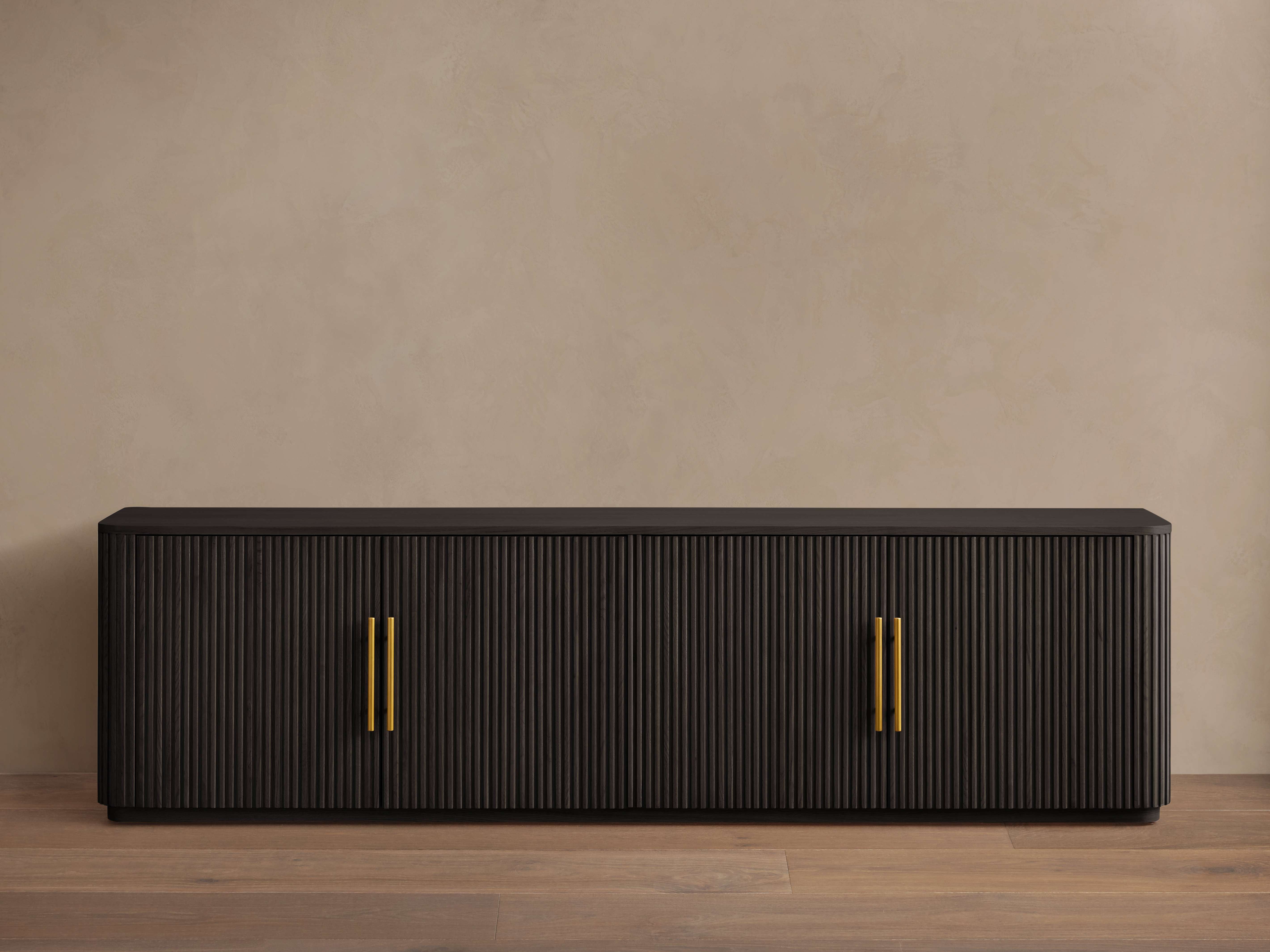 Finnley Wood Media Console - Stylish Storage Solution