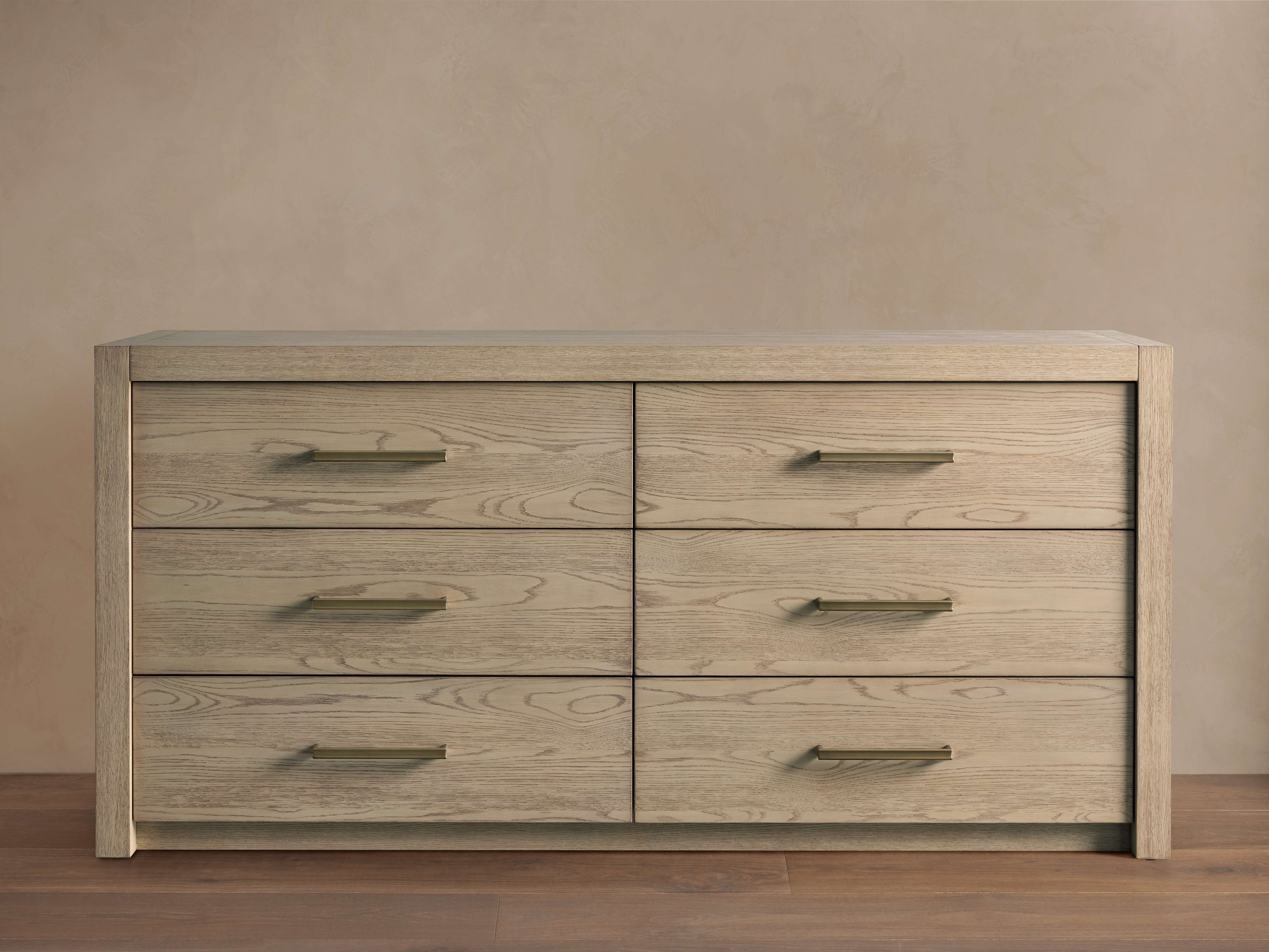 Bodhi Six-Drawer Dresser - Solid White Oak | Eco-Friendly