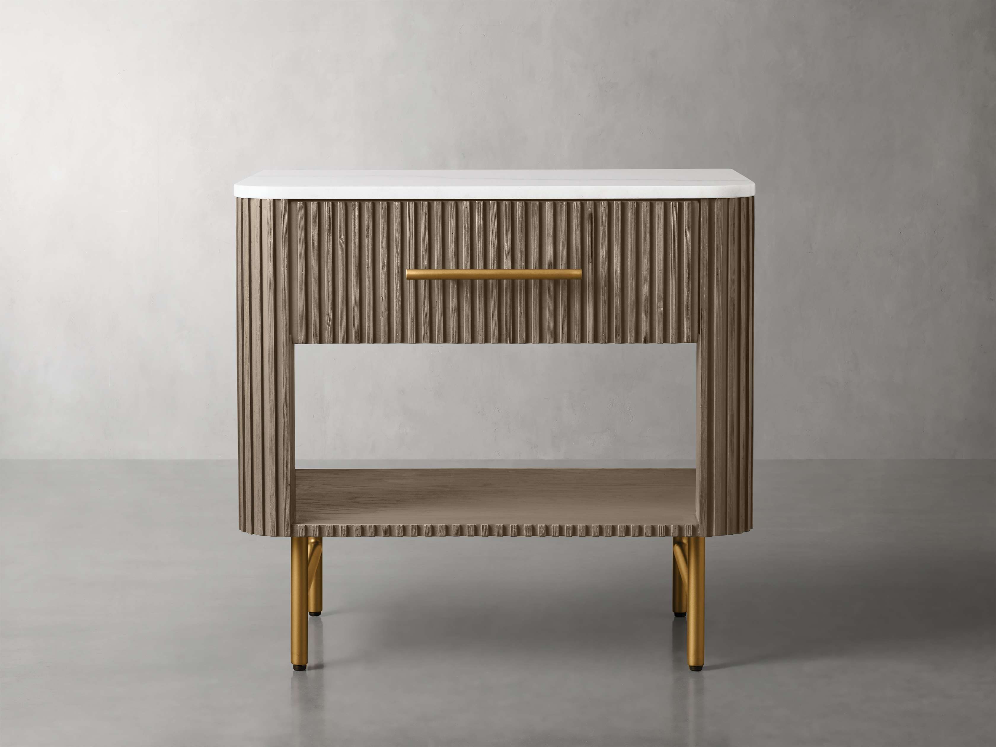 Finnley Open Nightstand - Stylish Bedroom Storage
