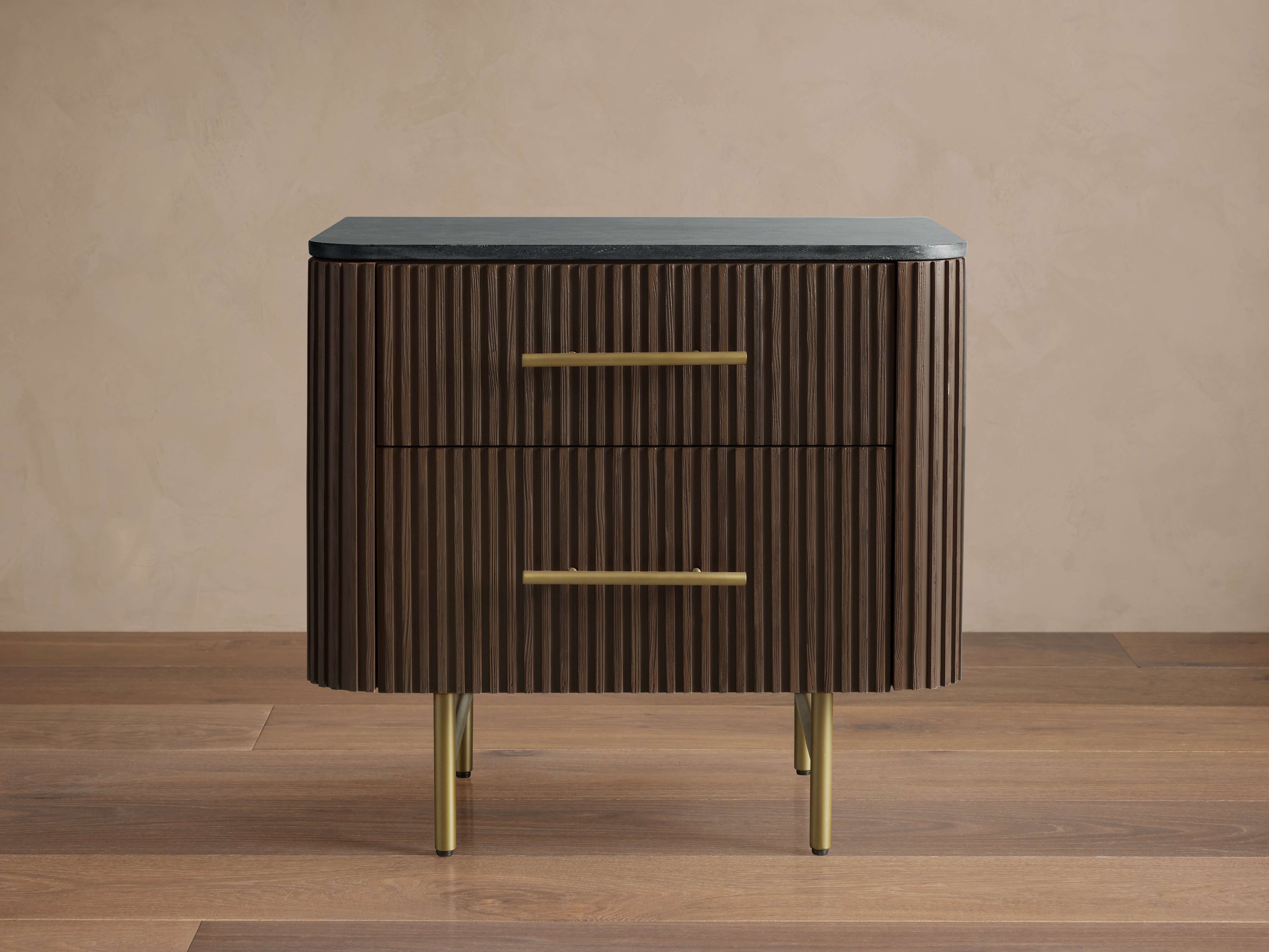 Finnley Closed Nightstand - Stylish Bedroom Storage