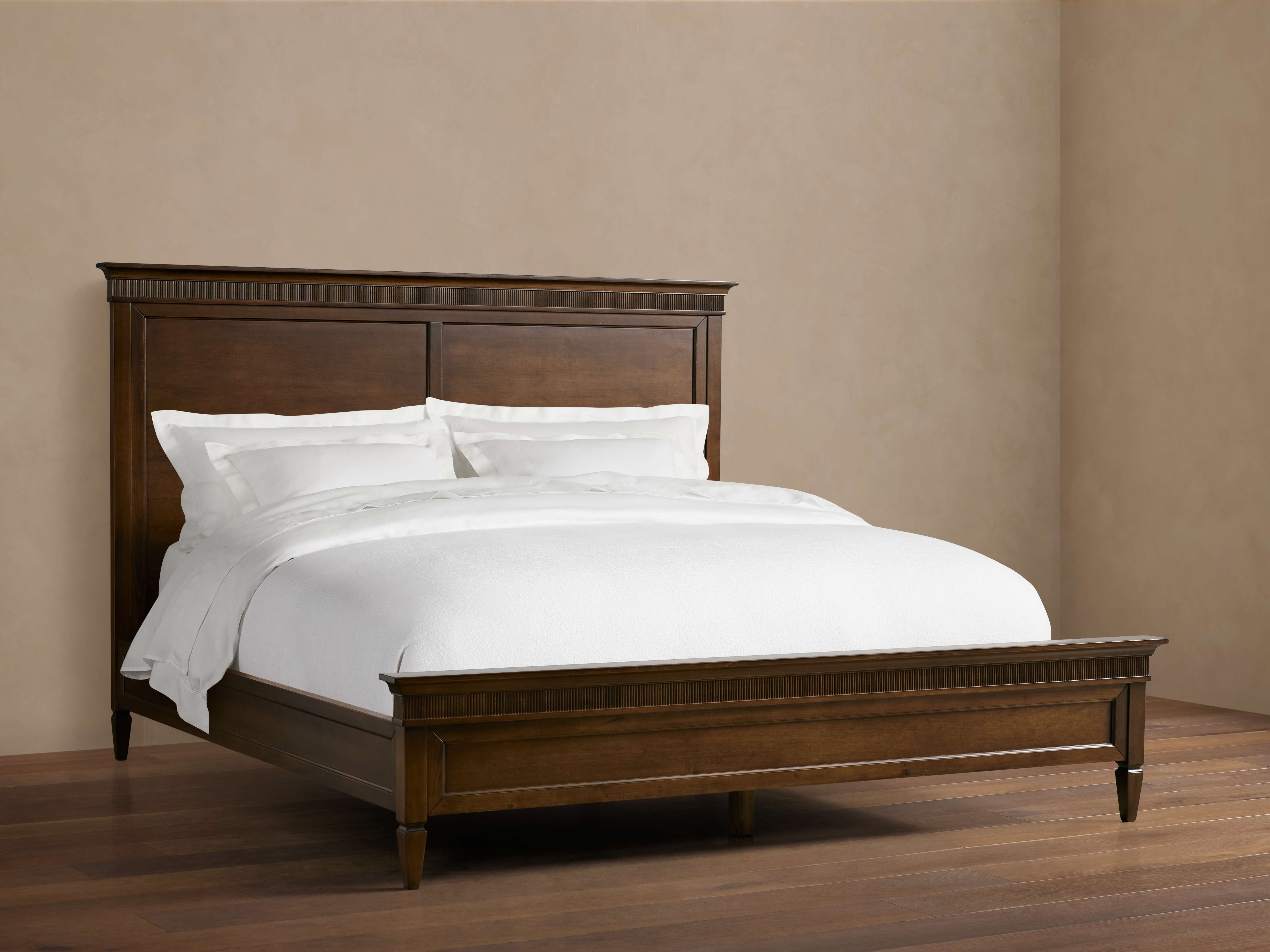 Ottavia Bed - Luxury Tanganika Wood Design