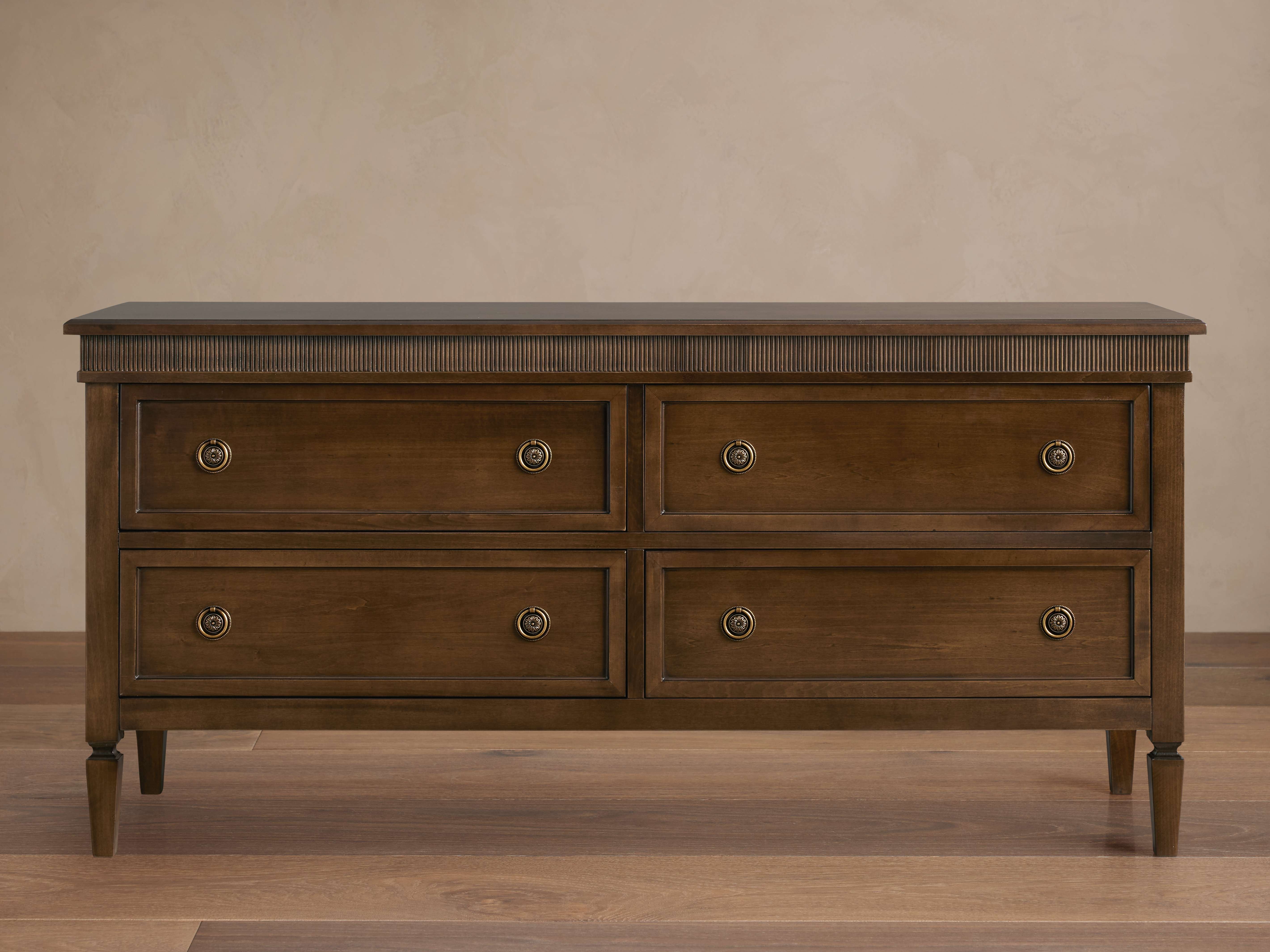 Ottavia Four-Drawer Dresser - Elegant Wood Design
