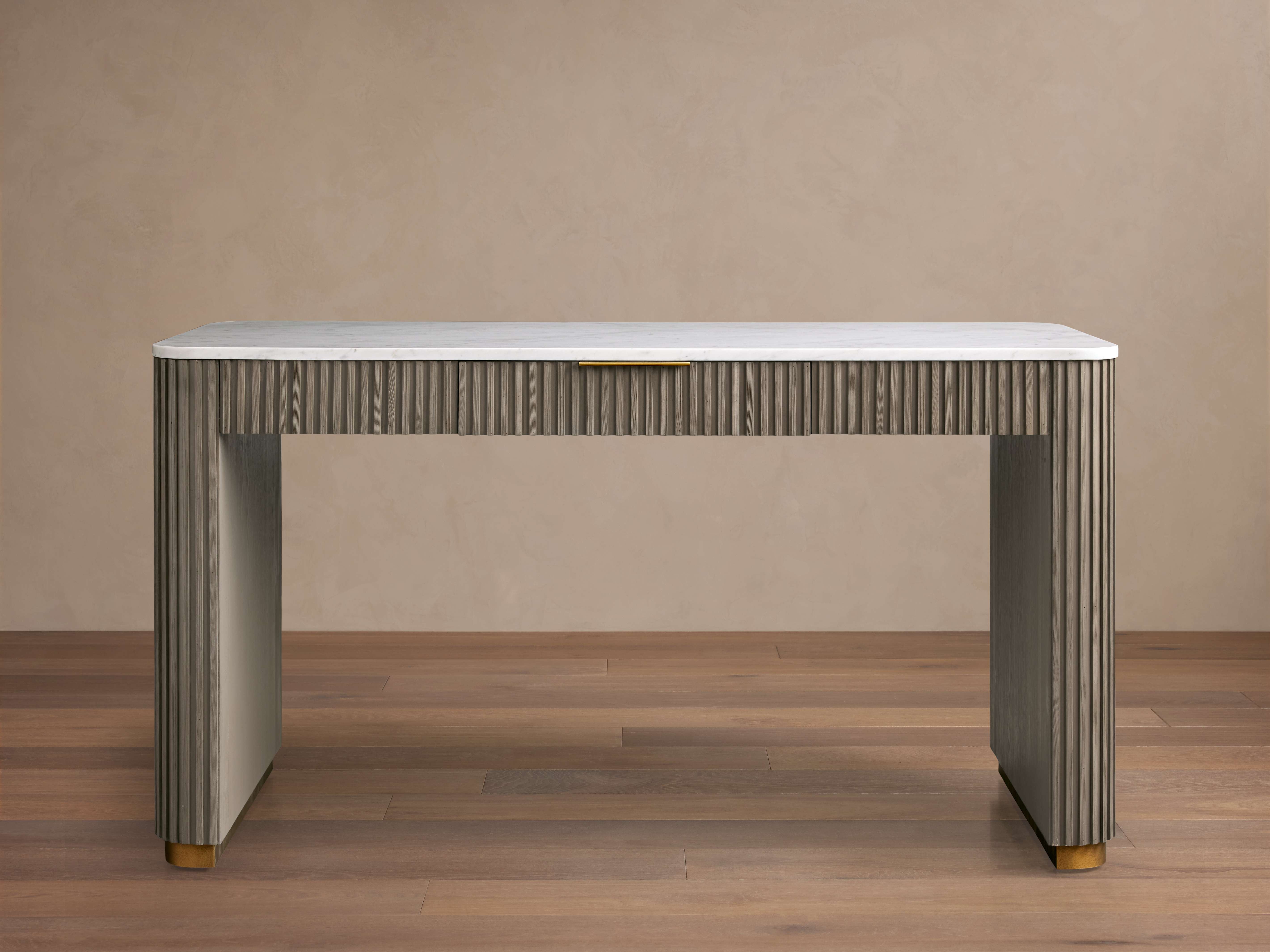 Finnley Writing Desk in Liath Smoke