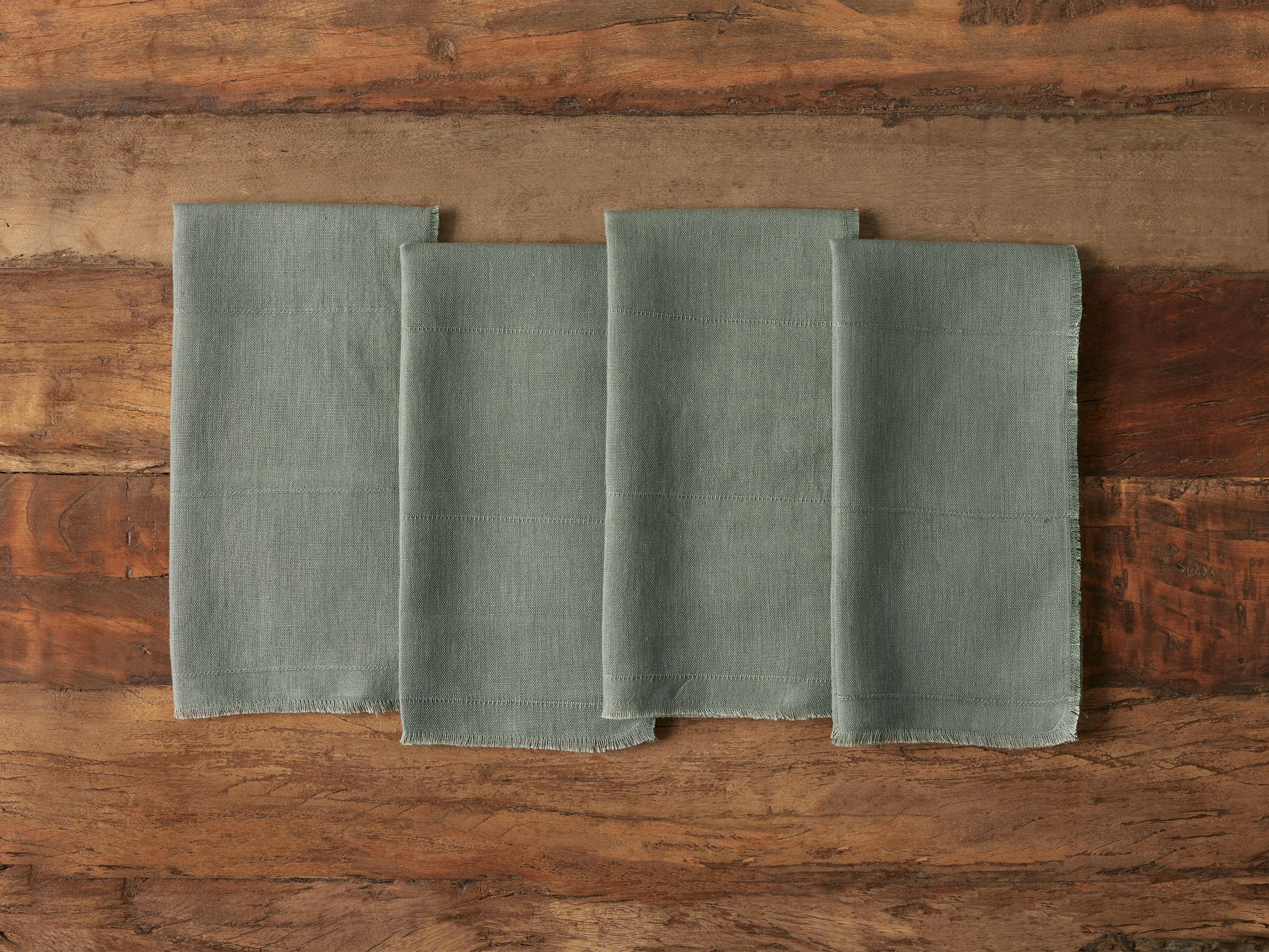 Linen Napkins in Sage (Set of 4)