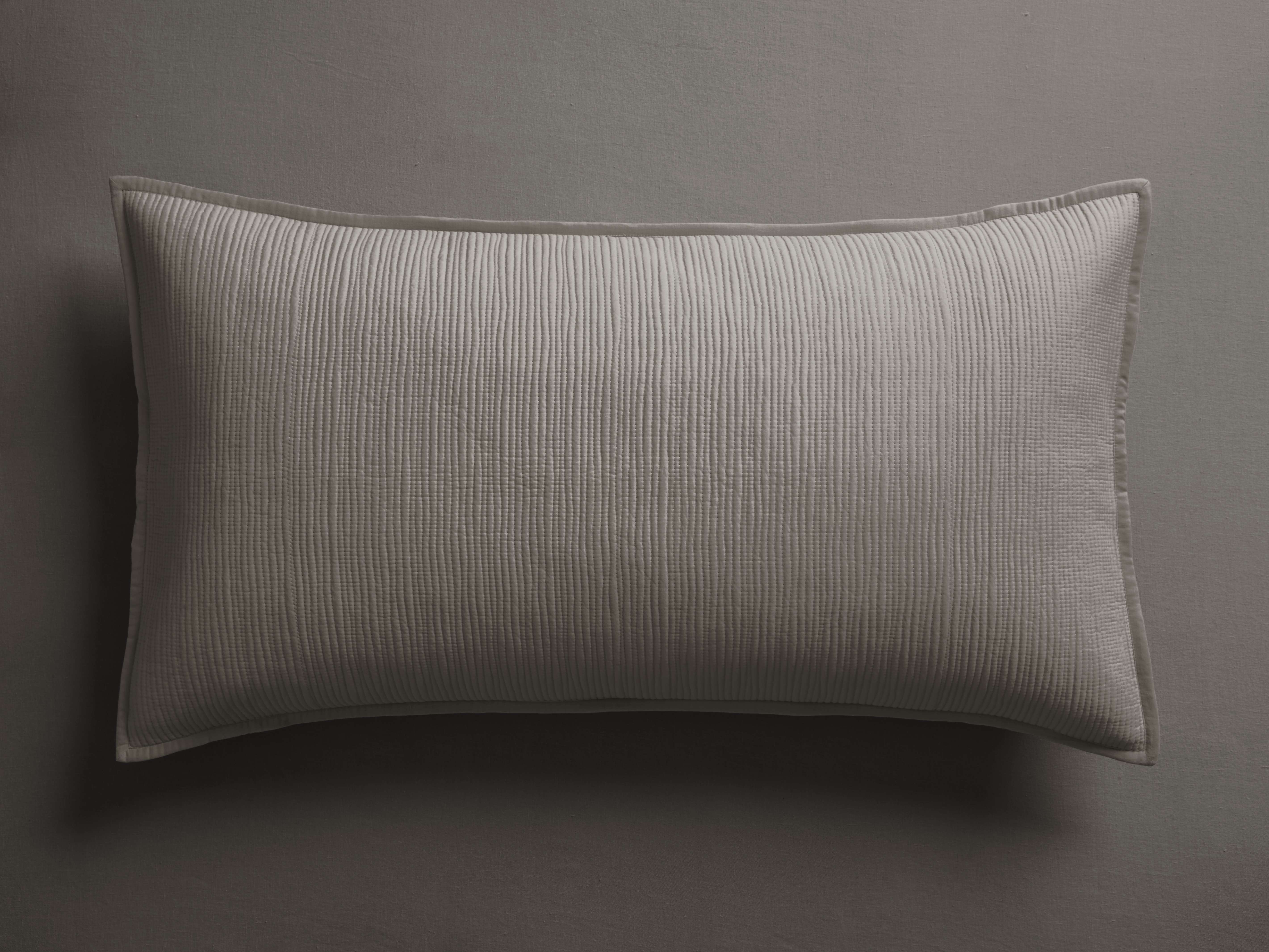 Mira Voile Sham in Mink