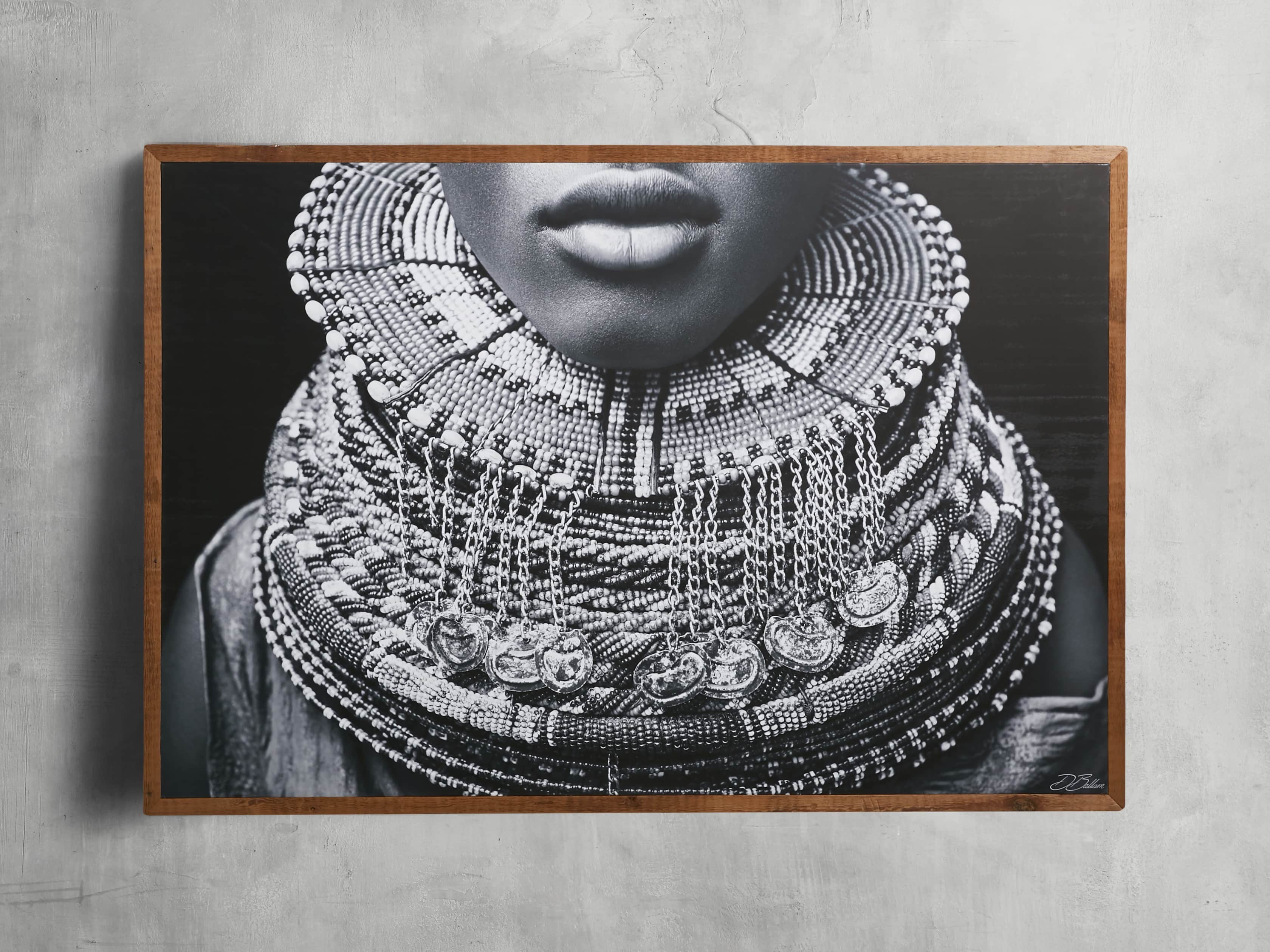 Distinguished Framed Print - African Culture Art