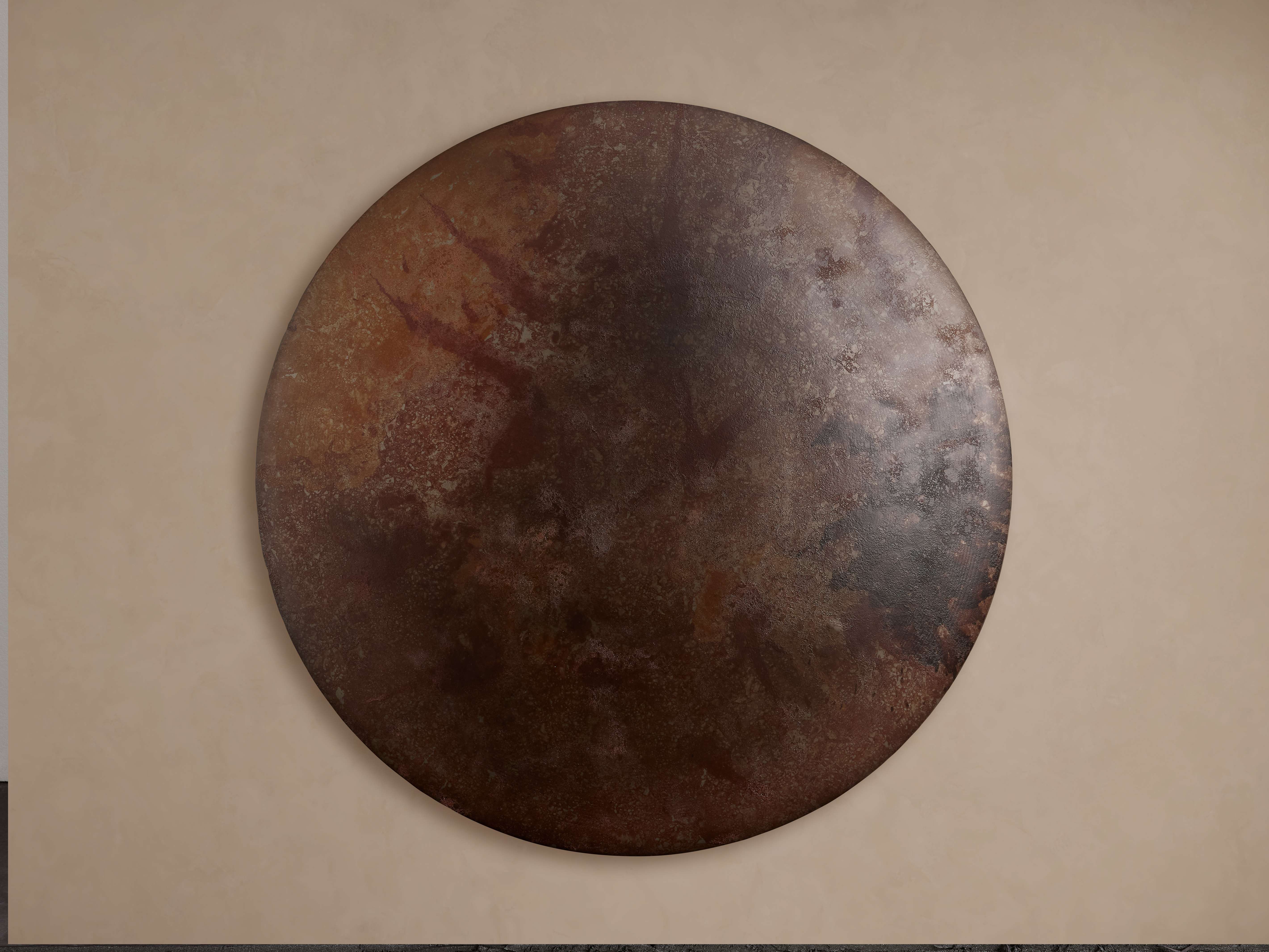 Rust Patina Round Wall Panel – Arhaus