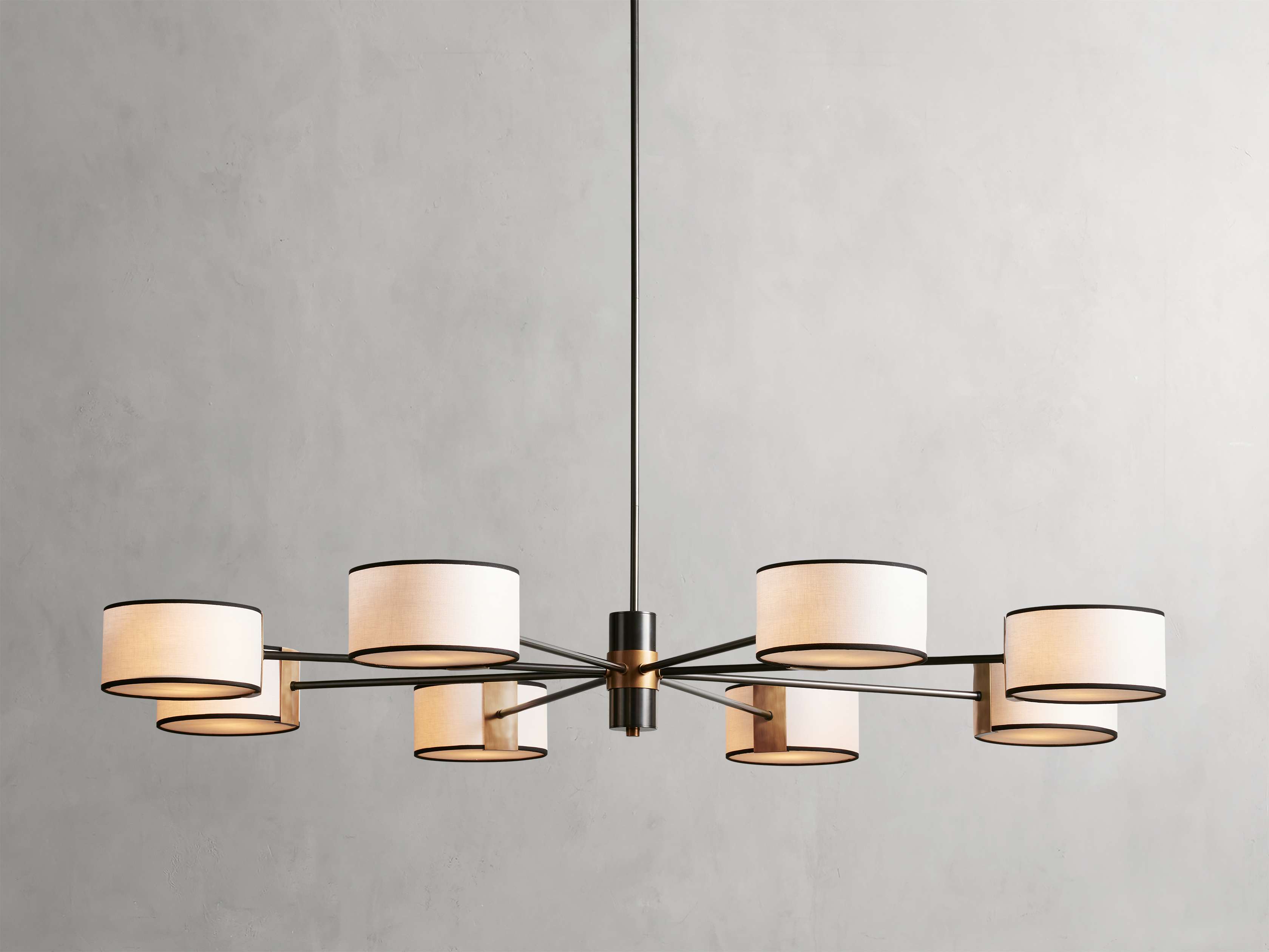 Daphne Round 6-Light Chandelier - Modern Design