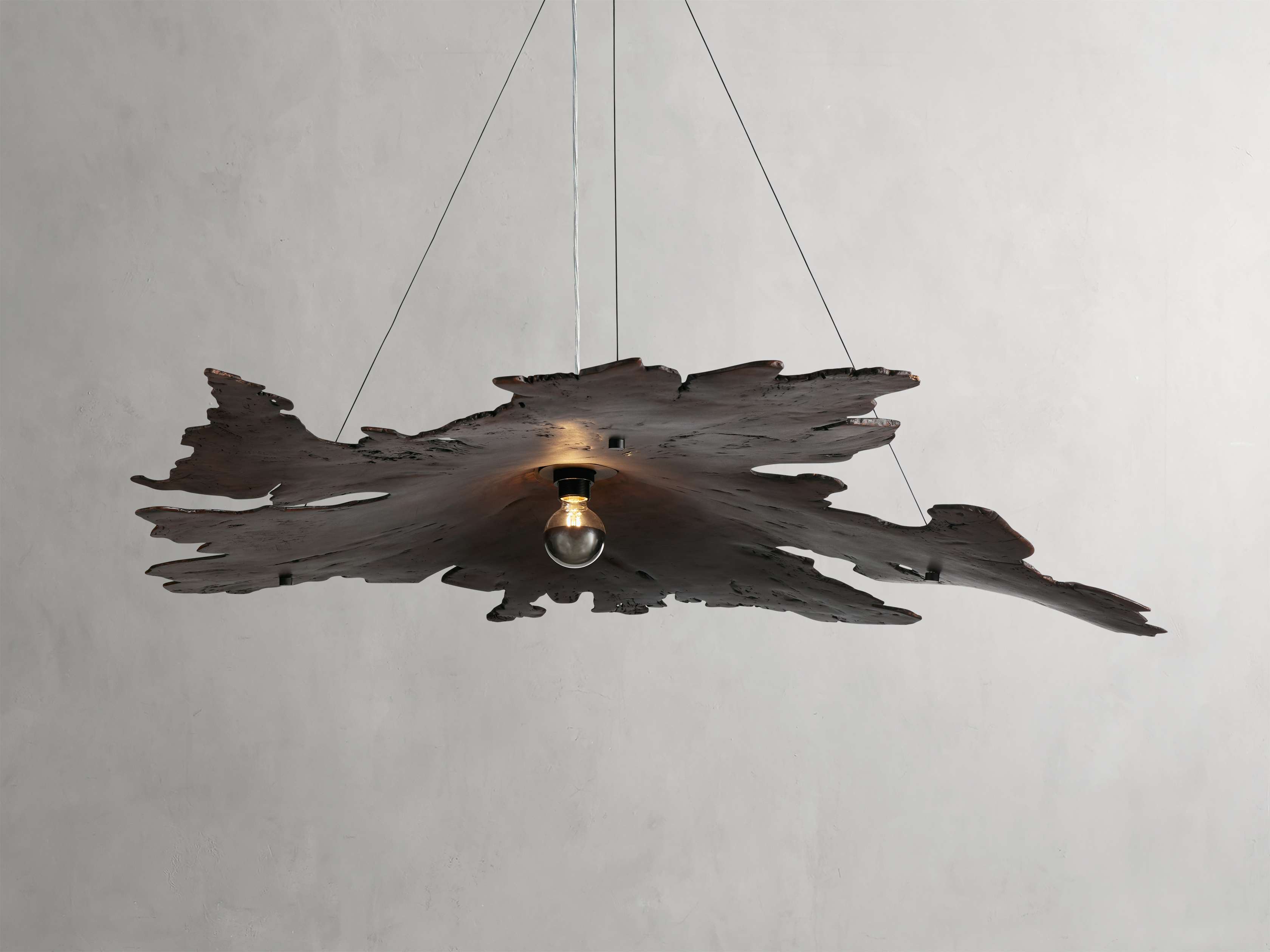Arruga Chandelier - Handcrafted Milpa Wood Lighting