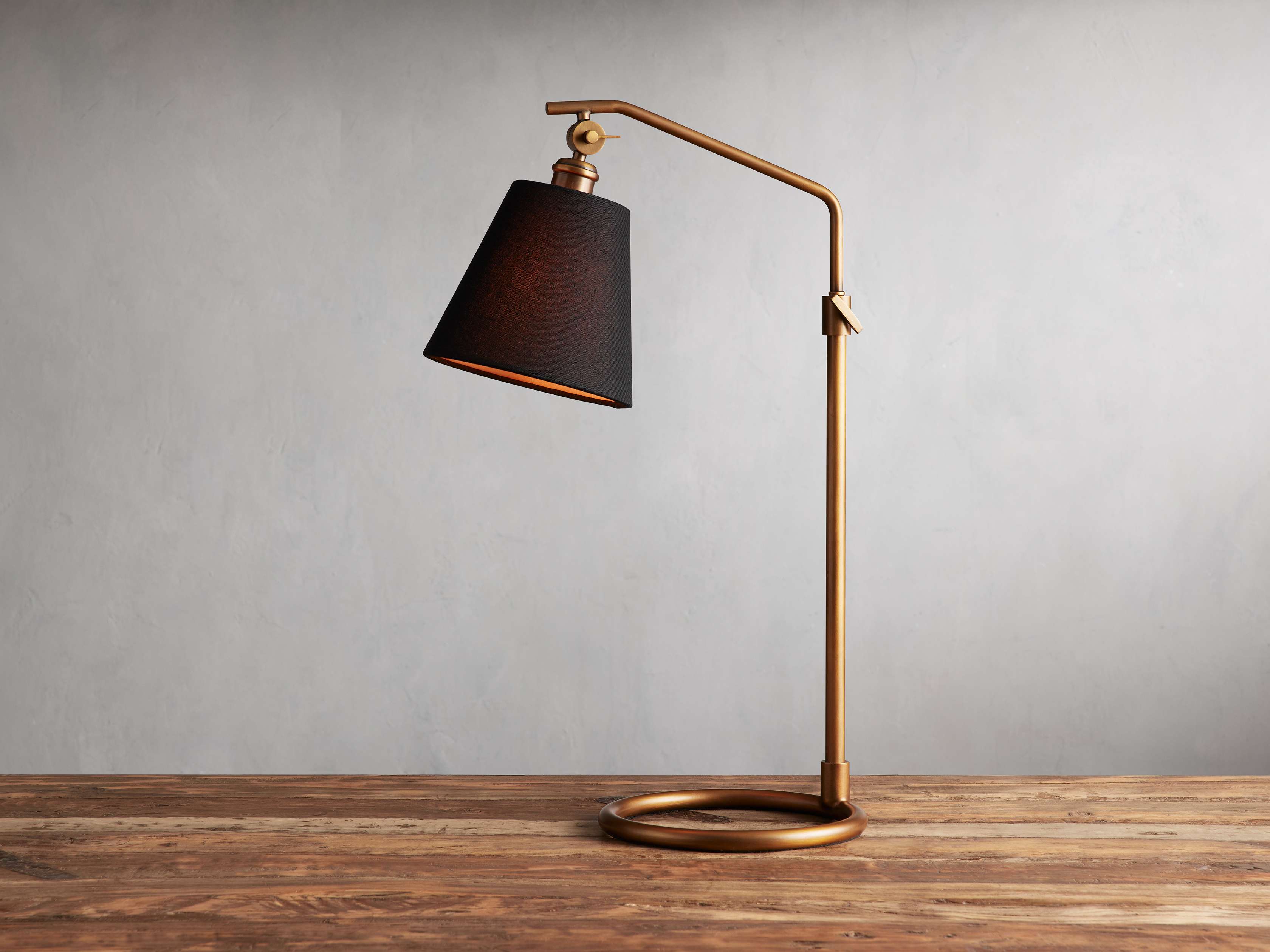 Kellen Antiqued Brass Table Lamp