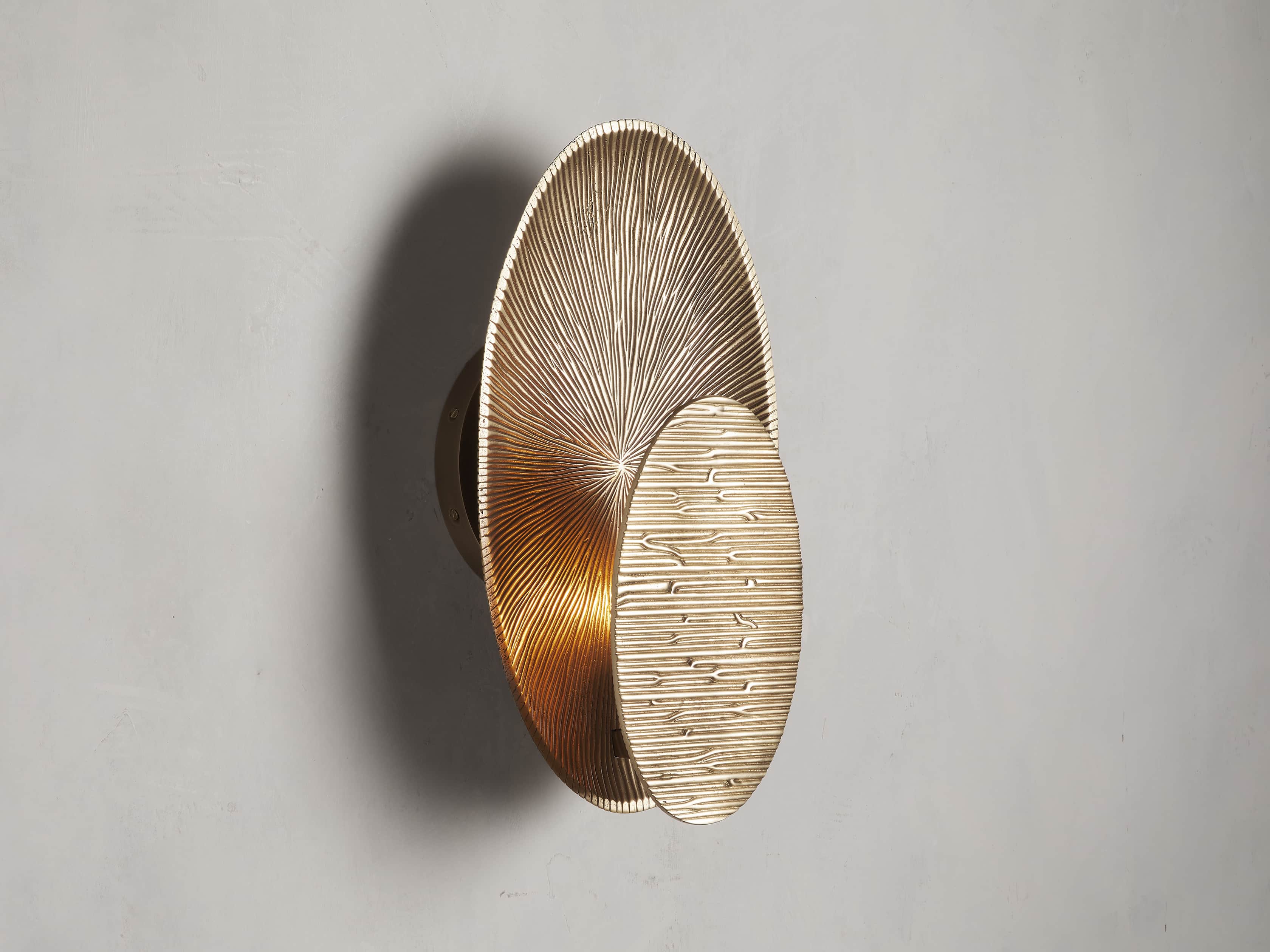 Udaya Embossed Sconce - Elegant Wall Lighting