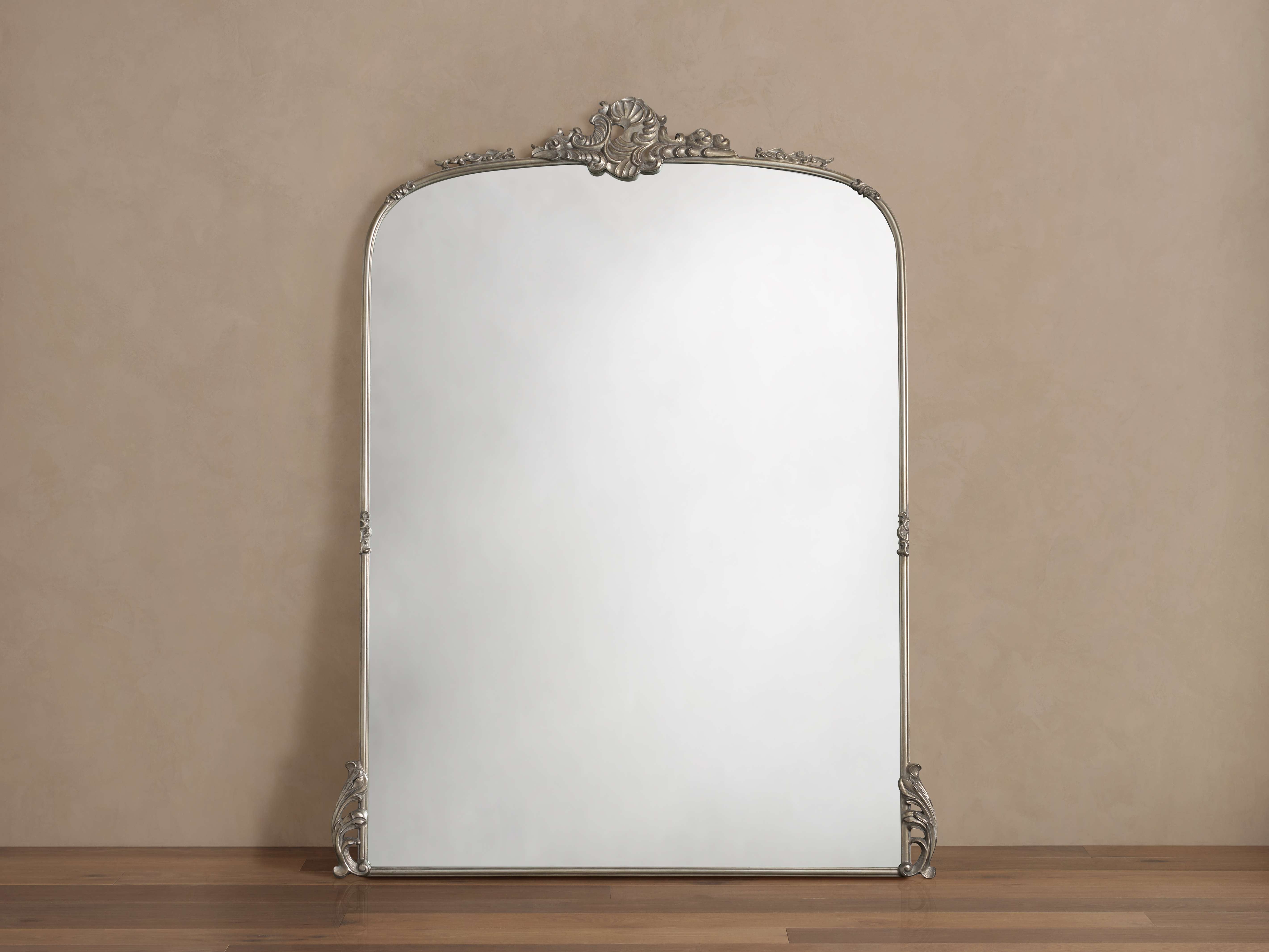 Amelie Grand Floor Mirror - Antique Finish