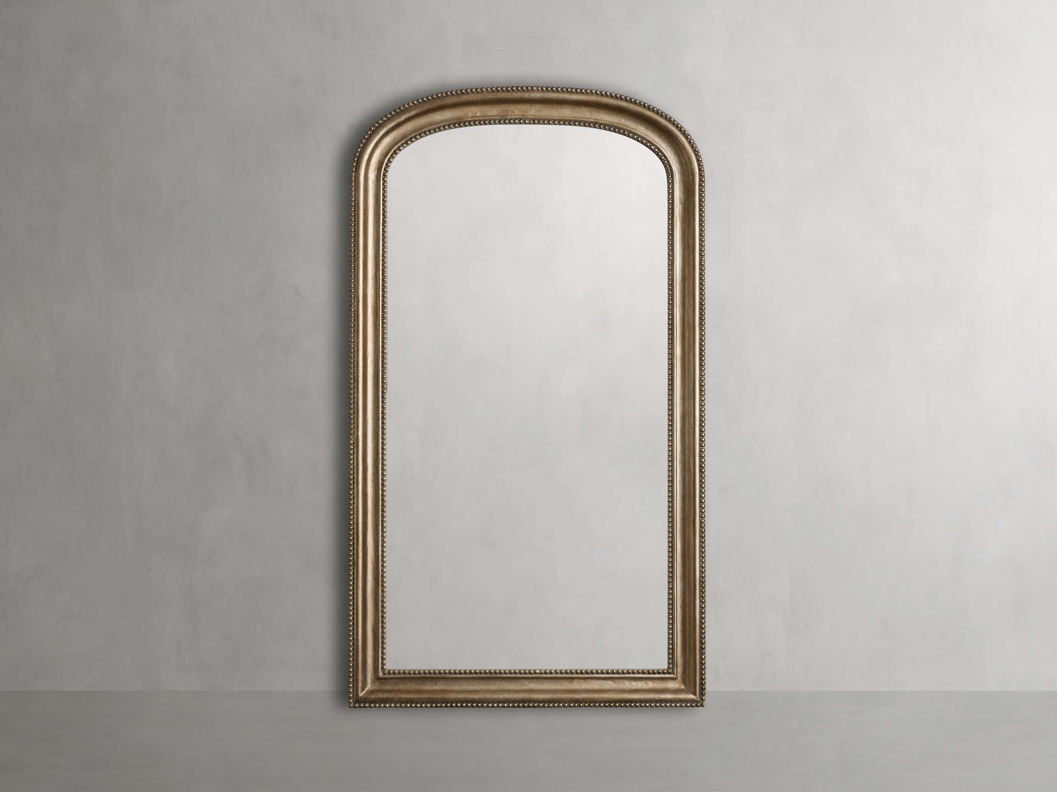 Pierre Grand Floor Mirror - Elegant Solid Wood Frame