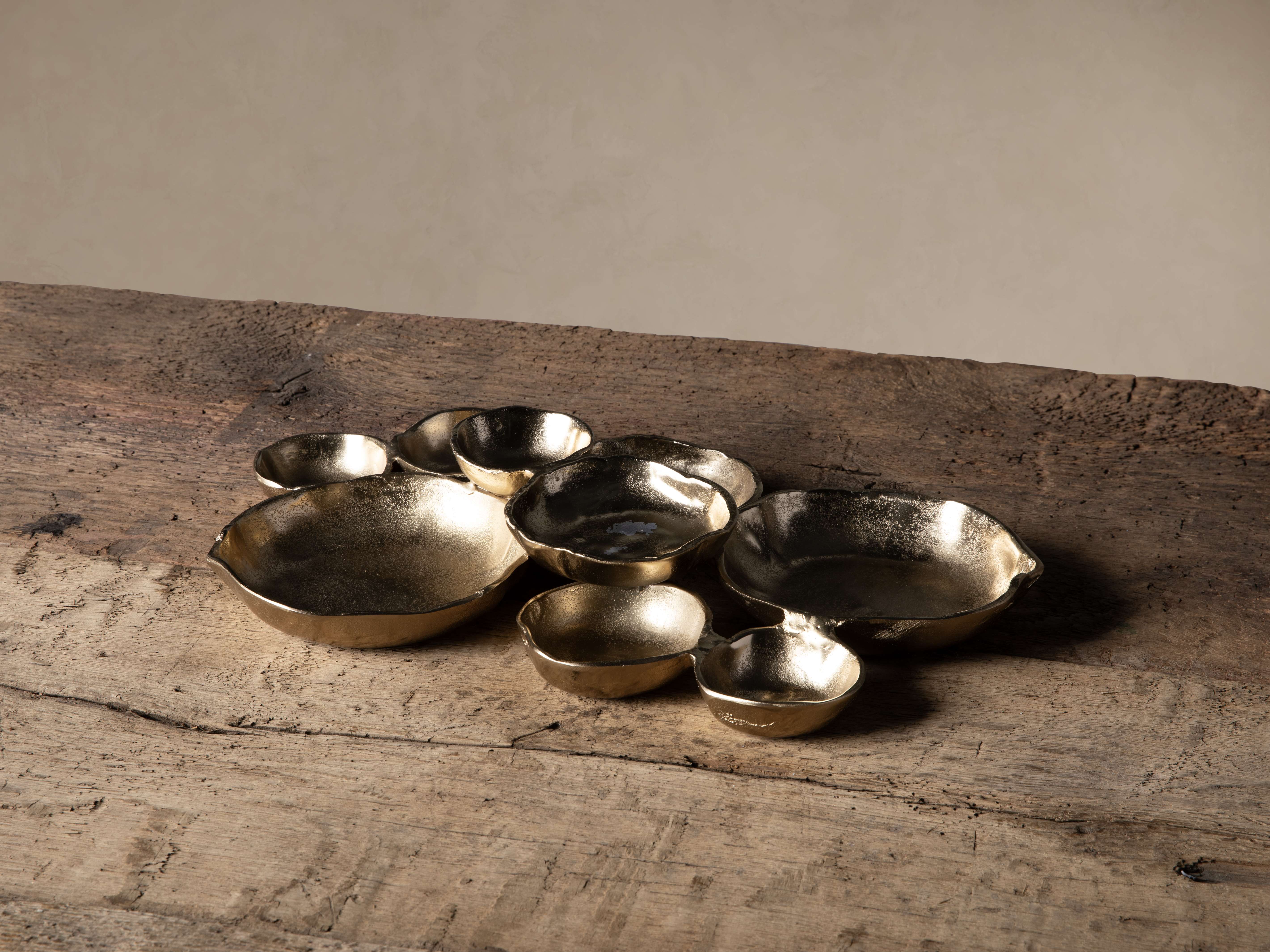 Klasa Large Dark Gold Platter