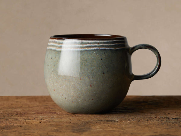 Canyon Mugs (Set Of 4) In Ceramic In Brown | Arhaus