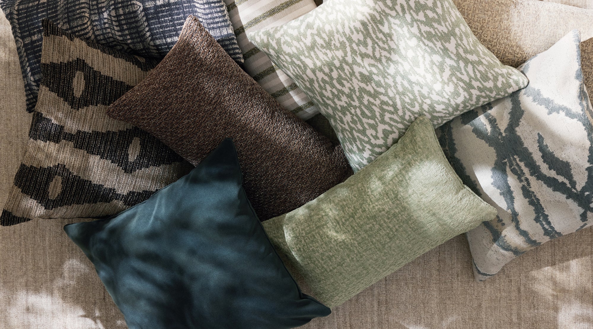 Woven Hide Lumbar Pillow Cover