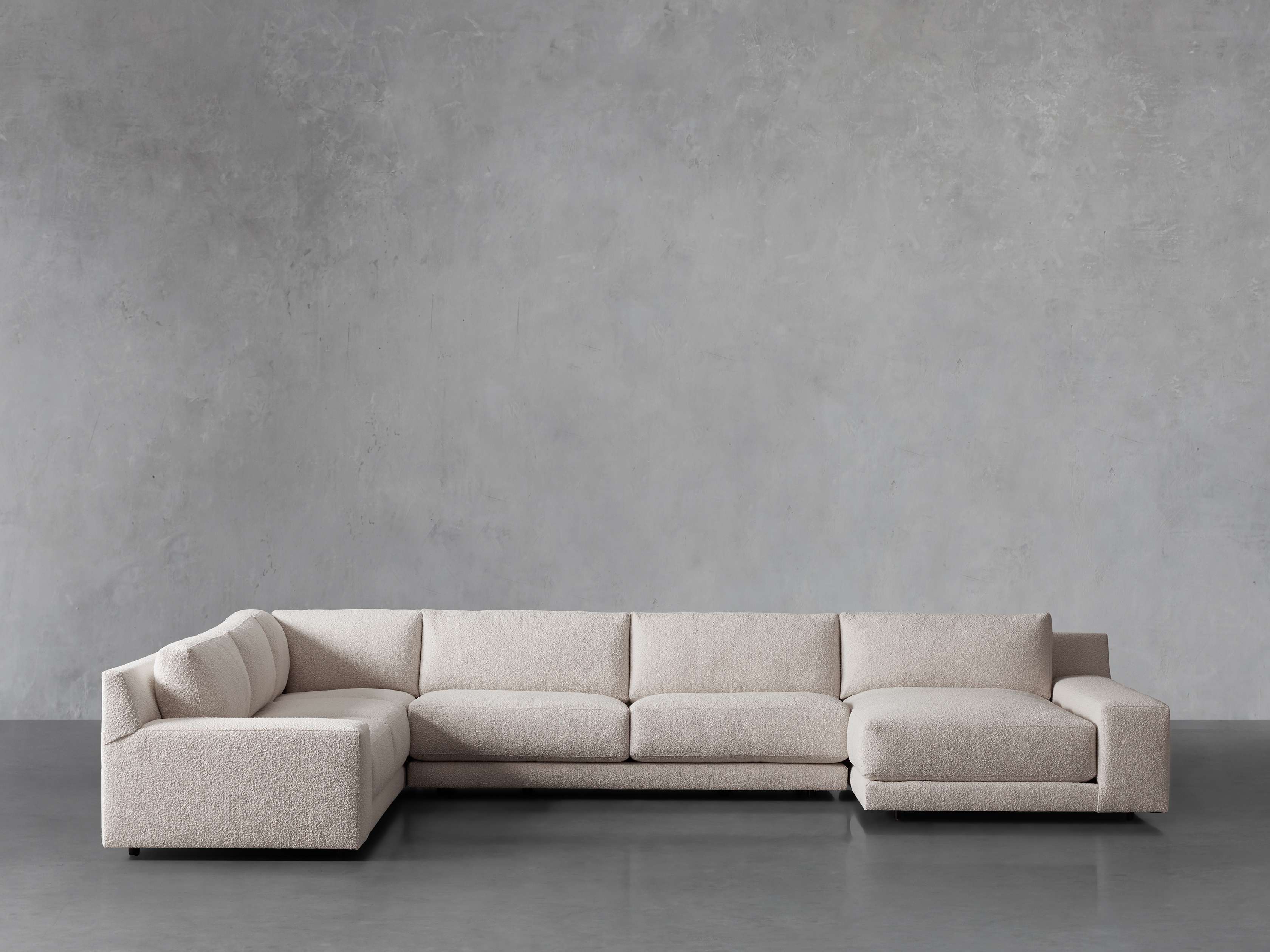 Novoli Four-Piece Chaise Sectional | Luxury Comfort
